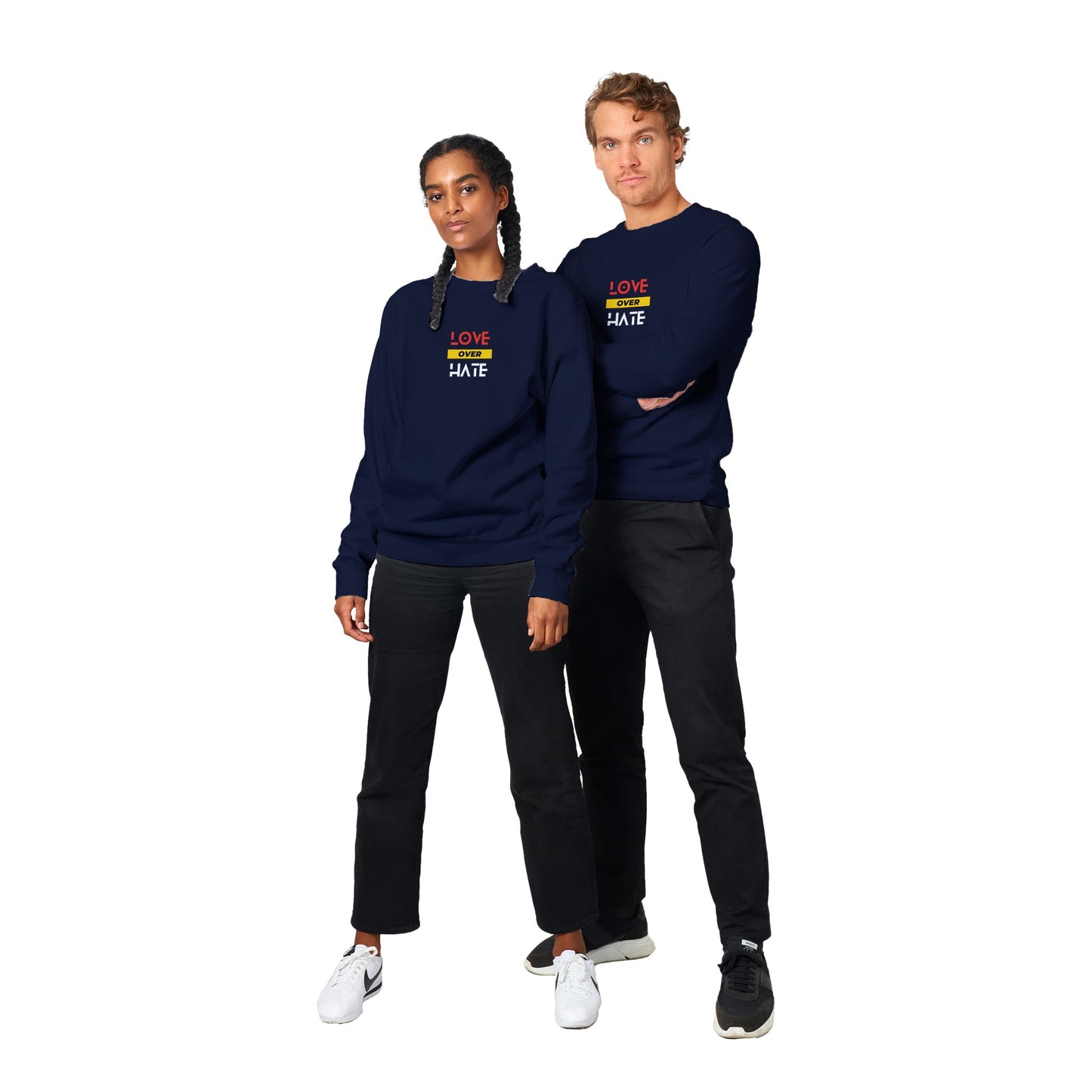 Hate Unisex Crewneck Sweatshirt