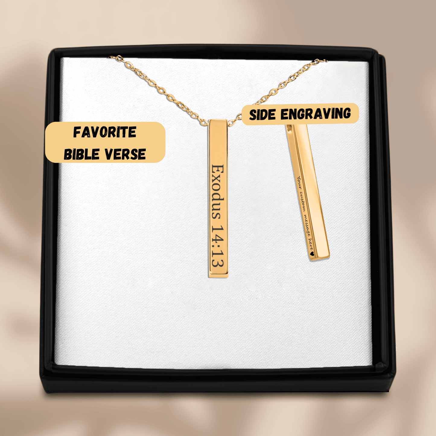 Bible Verse Necklace