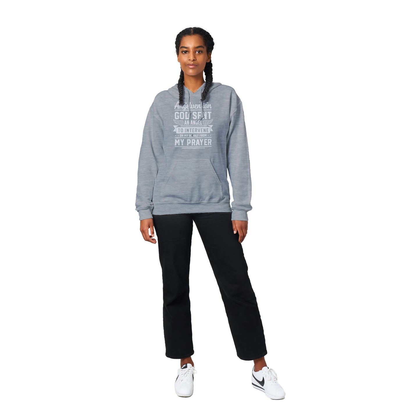 Angelvention Classic Unisex Pullover Hoodie