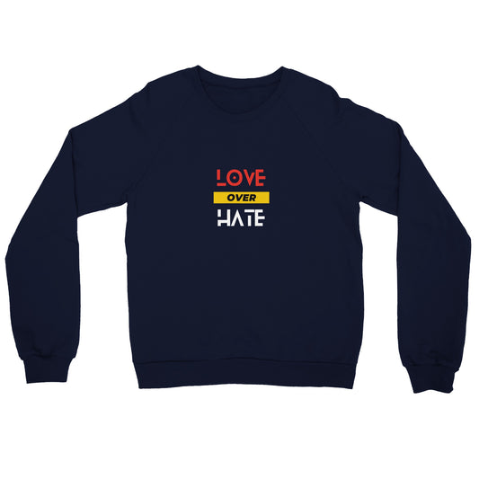  Hate Unisex Crewneck Sweatshirt